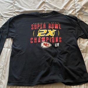 Kansas City Chiefs super Bowl Champion long sleeve shirt